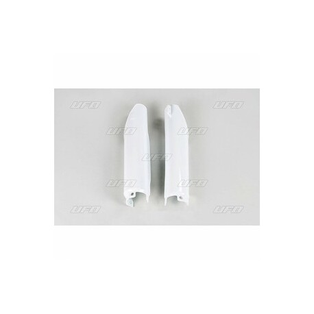 Protections de fourche UFO blanc Honda