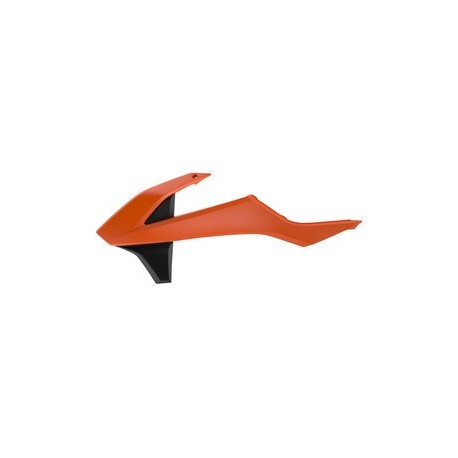 Ouïes de radiateur POLISPORT couleur origine 16 orange/noir KTM