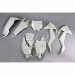 Kit plastique UFO blanc KTM