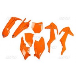 Kit plastique UFO orange fluo KTM