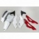 Kit plastique UFO couleur origine blanc/rouge/gris Husqvarna CR125