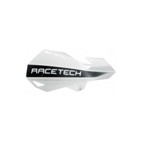 Protège-mains RACETECH Dual blanc