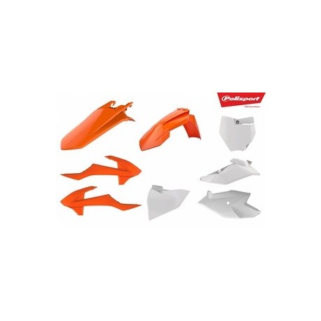 Kit plastique POLISPORT couleur origine (2018) KTM SX85