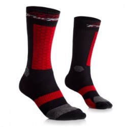 Chaussettes RST Tractech noir/rouge taille L