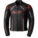 Veste RST S1 CE cuir noir/gris/rouge - Taille 40