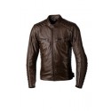 Veste RST Roadster 3 CE cuir - marron