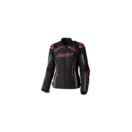 Veste femme RST S1 CE textile noir/rose fluo taille XS