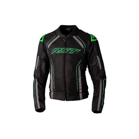 Veste RST S1 Mesh CE textile noir/vert fluo taille M