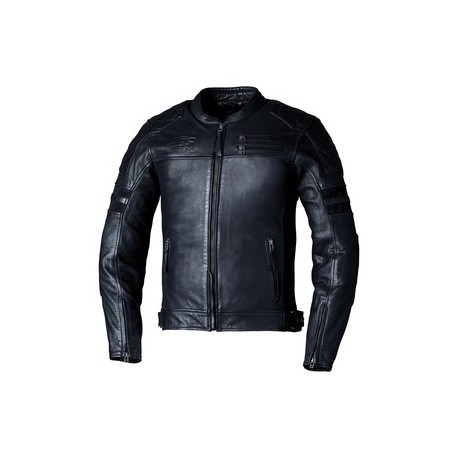 Veste RST Hillberry2 cuir CE homme - Noir