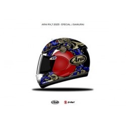 Casque ARAI RX-7V EVO SAMURAI - Multicolor