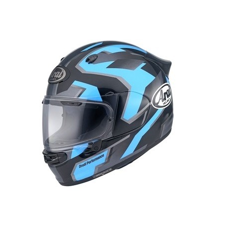 Casque ARAI QUANTIC ROBOTIC - Bleu