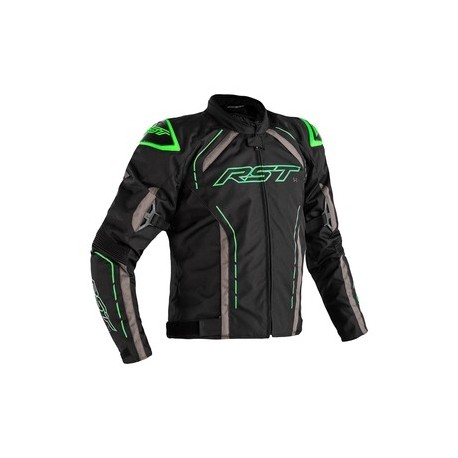 Veste RST S-1 textile noir/gris/vert fluo taille S