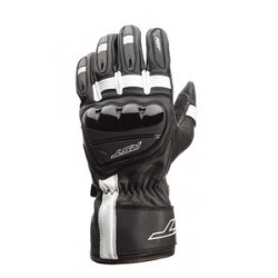 Gants RST Pilot cuir noir/blanc taille M 