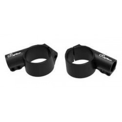 Bracelets LIGHTECH Ø50 hauteur 0mm/déport +20mm/10° noir