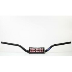 Guidon Ø28,6mm sans barre RENTHAL Fatbar Ktm bas noir/ mousse noire