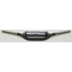 Guidon Ø28,6mm avec barre RENTHAL Twinwall replica Ricky Carmichael noir/mousse noire