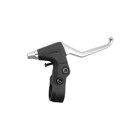 Paire de leviers de frein ALHONGA V-Brake aluminium - argent