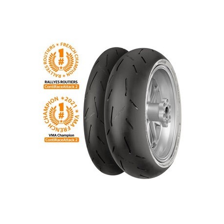 Pneu CONTINENTAL ContiRaceAttack 2 Street 120/70 ZR 17 M/C (58W) TL