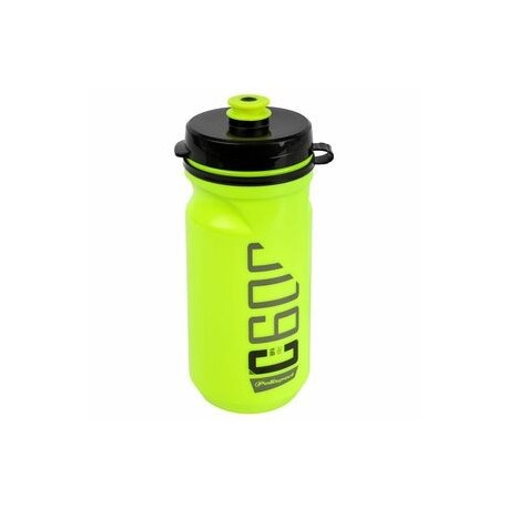 Bidon POLISPORT C600 Lime vert/noir bouchon à clipser 600ml