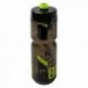 Bidon POLISPORT S800 clair noir/Lime vert bouchon à visser 700ml