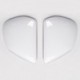 Plaques pivot ARAI VAS-V Diamond White pour casque RX-7 V