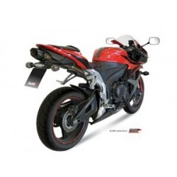 Silencieux MIVV Suono inox/casquette carbone Honda CBR600RR