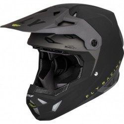 Casque FLY RACING Formula CP Slant Noir/Gris/Jaune Fluo 2XL