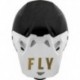 Casque FLY RACING Formula CP Slant Noir/Blanc/Gold XL