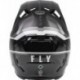 Casque FLY RACING Formula CC Driver Noir/Charcoal/Blanc XL