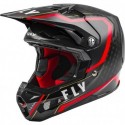 Casque FLY RACING Formula Carbon Axon Noir/Rouge XL