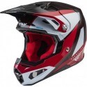 Casque FLY RACING Formula Carbon Prime Rouge/Blanc/Rouge Carbon