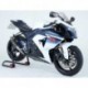 Tampons de protection R&G RACING Aero noir - Suzuki GSXR1000