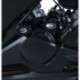 Couvre-carter gauche R&G RACING noir Honda CBR250RR