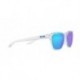 Lunettes de soleil OAKLEY Manorburn - verres Prizm Sapphire, monture Polished Clear