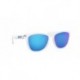 Lunettes de soleil OAKLEY Frogskins - verres Prizm Sapphire, monture Crystal Clear