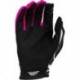 Gants FLY RACING Lite Uncaged - noir/blanc/rose fluo