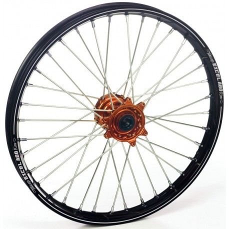 Roue avant HAAN WHEELS A60 21x1,60x36T noir/magnesium