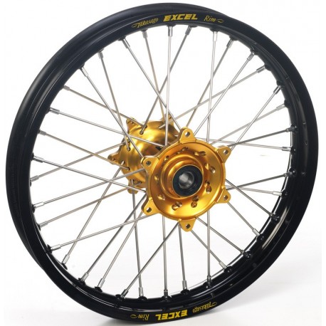 Roue arrière HAAN WHEELS Tubeless 18x4.25x36T noir/or/argent