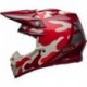 Casque BELL Moto-9S Flex - Ferrandis Méchant Gloss Red/Silver