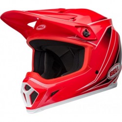 Casque BELL MX-9 Mips - Zone Gloss Red