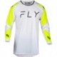 Maillot FLY RACING Evolution DST - blanc/Hi-Vis