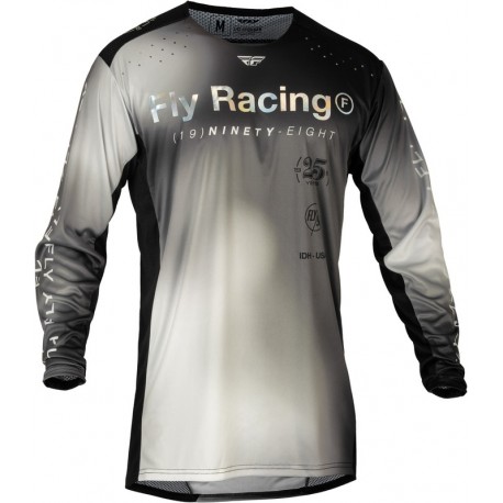 Maillot FLY RACING Lite Legacy S.E. - gris clair/noir