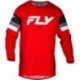 Maillot FLY RACING Kinetic Prix - rouge/gris/blanc