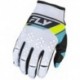 Gants FLY RACING Kinetic Prix - blanc/noir/Hi-Vis