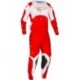 Pantalon FLY RACING Evolution DST Podium - rouge/blanc/rouge Iridium