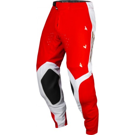 Pantalon FLY RACING Evolution DST Podium - rouge/blanc/rouge Iridium