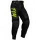 Pantalon enfant FLY RACING F-16 - noir/Neon Green/gris clair