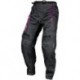 Pantalon enfant FLY RACING F-16 - gris/anthracite/rose