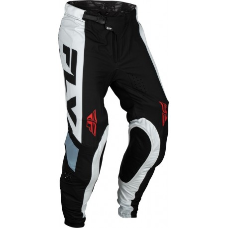 Pantalon FLY RACING Lite - noir/blanc/gris Denim