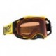 Masque OAKLEY Airbrake MX - Moto Yellow B1B écran Prizm MX Bronze